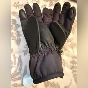 Black Winter Gloves size Small